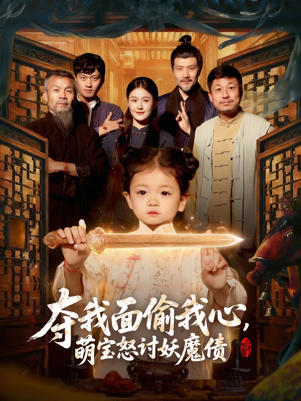 电影：夺我面偷我心，萌宝怒讨妖魔债